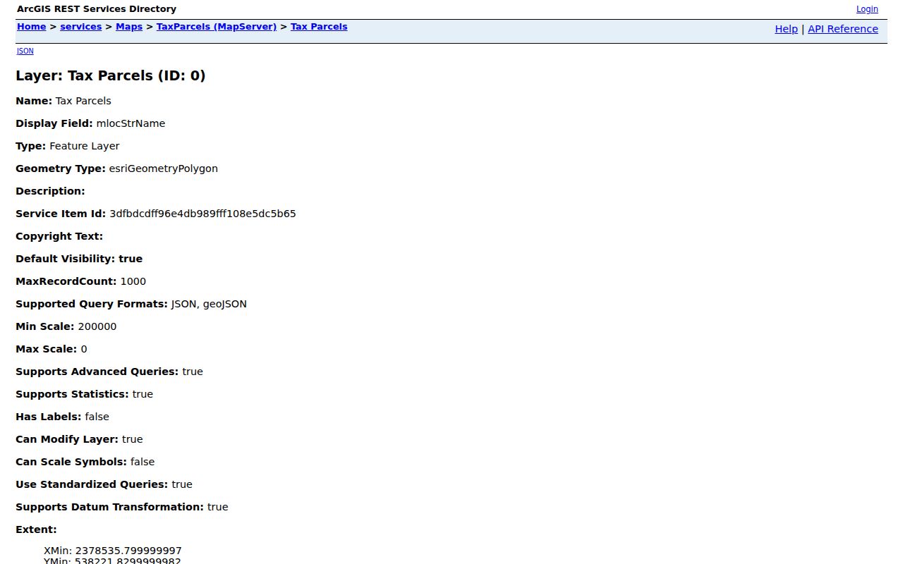 Trumbull County neighbors parcel GIS layer for block lookup